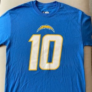 NFL Los Angeles Chargers Justin Herbert jersey T-Shirt